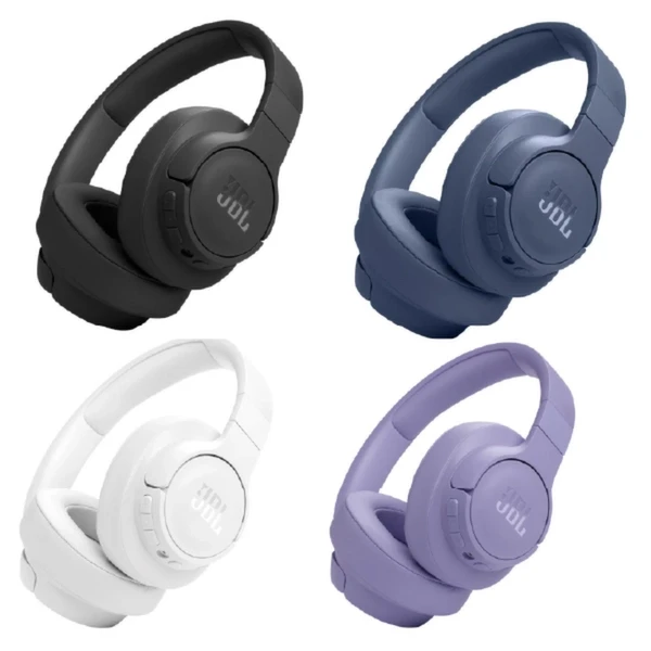 JBL Tune 770NC Wireless Over-Ear Bluetooth Headphones with Adaptive Noise-Cancelling Technology and 70-Hour Battery Life